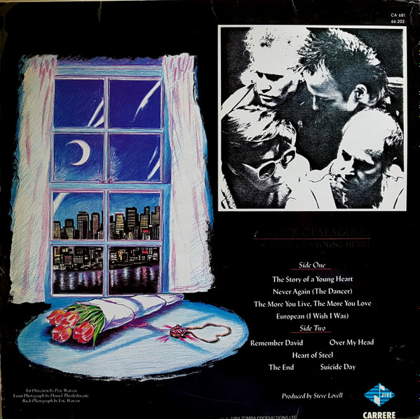 A Flock Of Seagulls - The Story Of A Young Heart | Carrere (66.202) - 2