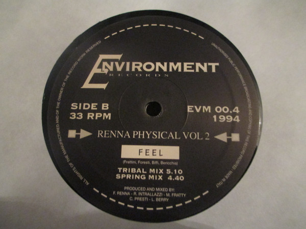 Renna Physical - Volume 2 | Environment Records (EVM 00.4)