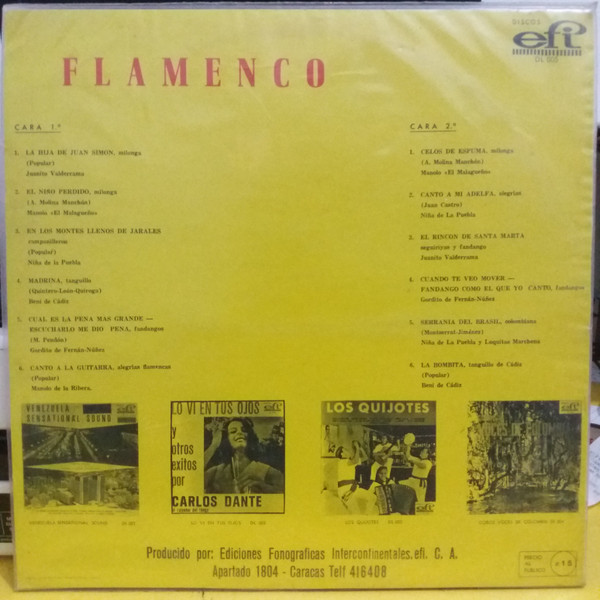 Various - Flamenco... | Discos Efi (DL-005) - 2