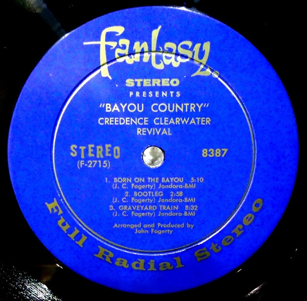 Creedence Clearwater Revival - Bayou Country | Fantasy (8387) - 3 Creedence Clearwater Revival - Bayou Country | Fantasy (8387) - 3