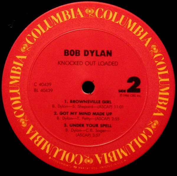 Bob Dylan - Knocked Out Loaded | Columbia (OC 40439) - 4 Bob Dylan - Knocked Out Loaded | Columbia (OC 40439) - 4