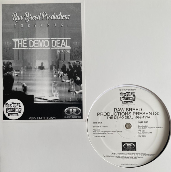 Raw Breed - Raw Breed Productions Presents: The Demo Deal 1992-1994 | Chopped Herring Records (CHRAWBR33D1)