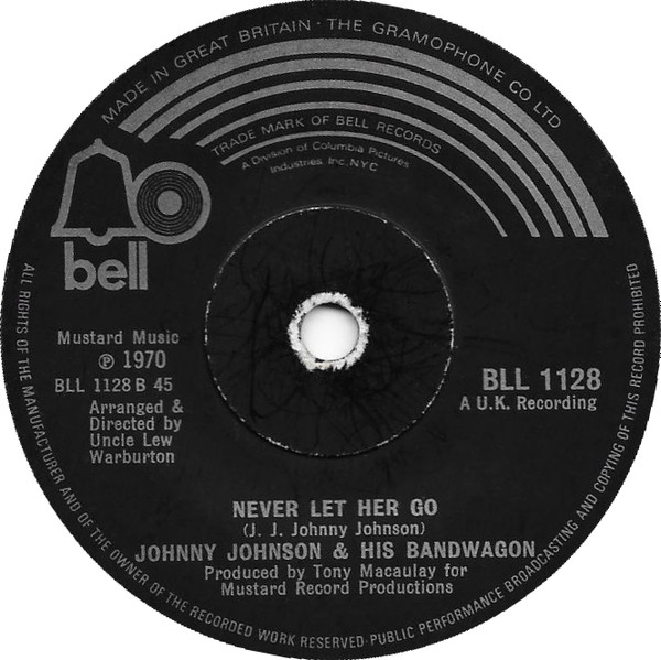 Johnny Johnson And The Bandwagon - (Blame It) On The Pony Express | Bell Records (BLL 1128) - main