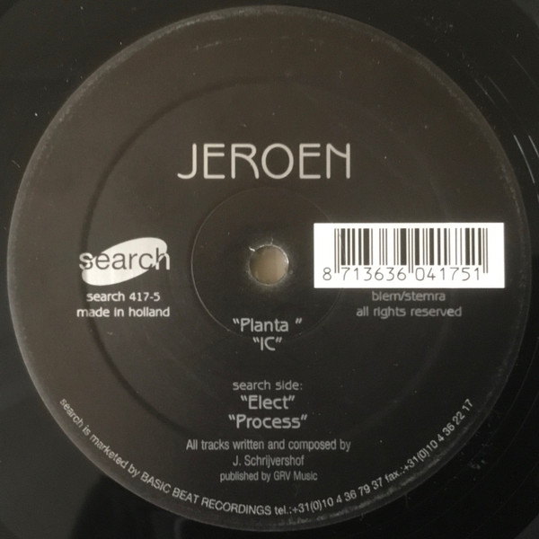 Jeroen Schrijvershof - Elect | Search (search 417-5) - main