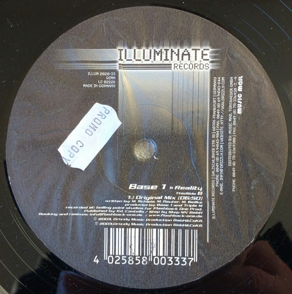 Basis 1 - Reality | Illuminate Records (ILLUM 2020-33) - 2