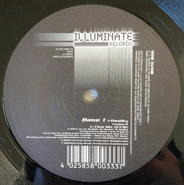 Basis 1 - Reality | Illuminate Records (ILLUM 2020-33)