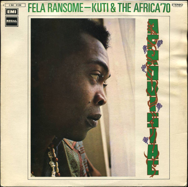Fela Kuti & Africa 70 - Afrodisiac | Regal Zonophone (2 C 062-81290)
