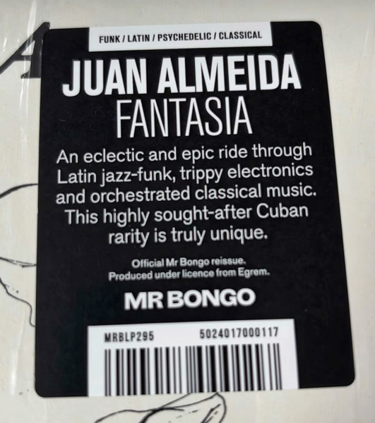 Juan Almeida - Fantasia | Mr Bongo (MRBLP295) - 2