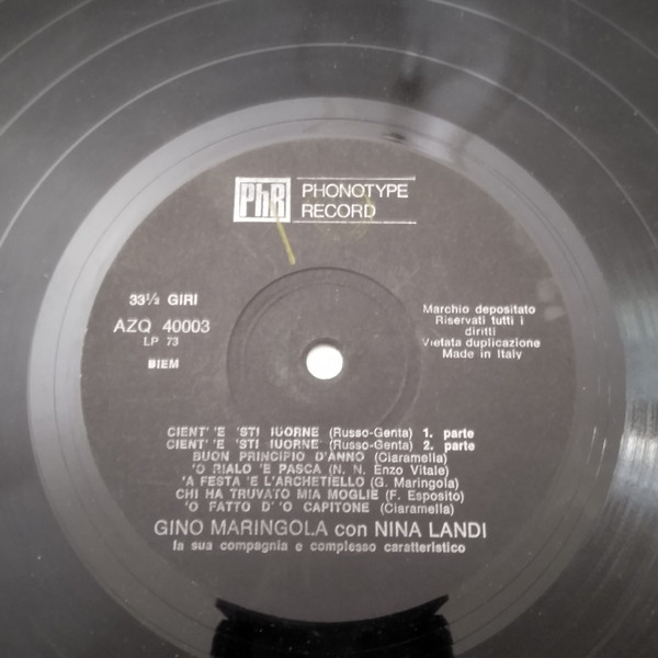 Gino Maringola con Nina Landi - Buon Divertimento | Phonotype Record (ARB 40003) - 3 Gino Maringola con Nina Landi - Buon Divertimento | Phonotype Record (ARB 40003) - 3