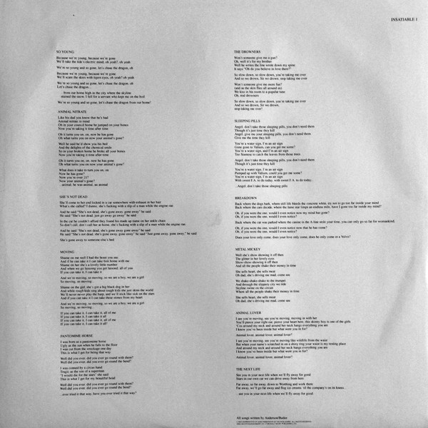 Suede - Suede | Demon Records (INSATIABLE 1) - 3
