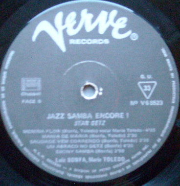 Stan Getz , Luiz Bonfá - Jazz Samba Encore! | Verve Records (V6-8523) - 4 Stan Getz , Luiz Bonfá - Jazz Samba Encore! | Verve Records (V6-8523) - 4