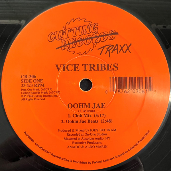 Vice Tribes - Oohm Jae | Cutting Traxx (CR-306)