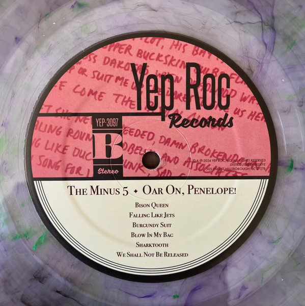 The Minus 5 - Oar On, Penelope! | Yep Roc Records (YEP-3097) - 4 The Minus 5 - Oar On, Penelope! | Yep Roc Records (YEP-3097) - 4