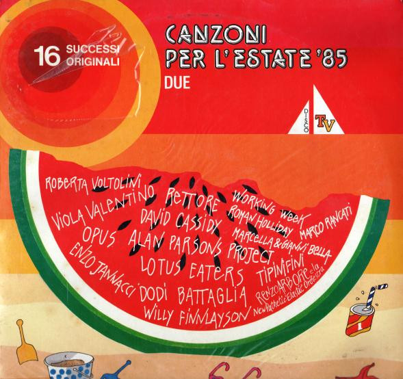 Various - Canzoni Per L'Estate '85 Due | CGD (COM 20472) - 4