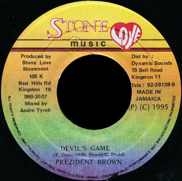 Prezident Brown - Devil's Game | Stone Love Music (none)