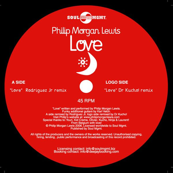 Philip Morgan Lewis - Love | Soul MGMT Records (SOUL MGMT 006) - main