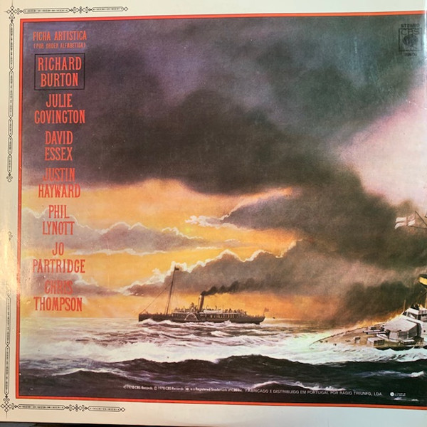 Jeff Wayne - Jeff Wayne's Musical Version Of The War Of The Worlds | CBS (96000) - 2