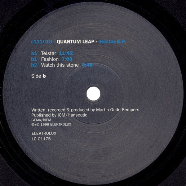 Quantum Leap - Telstar E.P. | Elektrolux (e111010) - 3