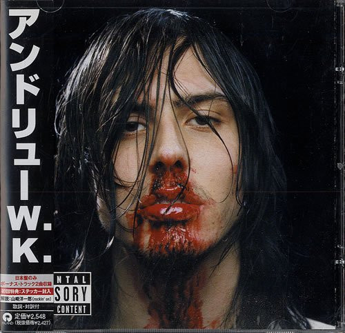 Andrew W.K. = Andrew W.K. - I Get Wet = アイ・ゲット・ウェット~パーティー・一直線! | Island Records (UICL-1009) - main