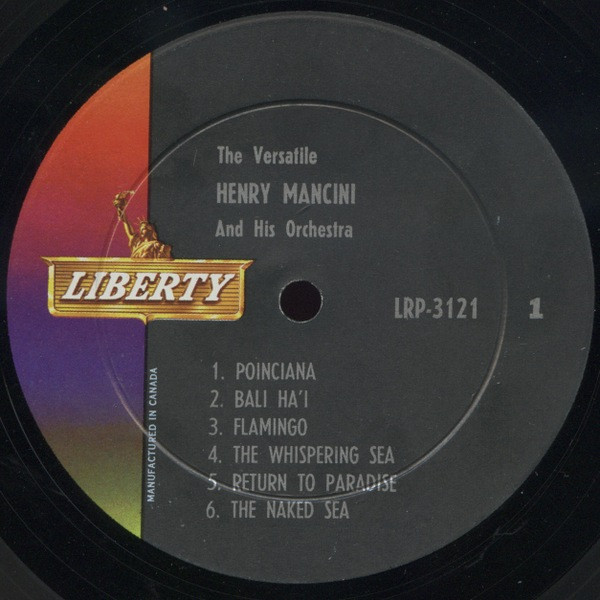 Henry Mancini And His Orchestra - The Versatile Henry Mancini And His Orchestra | Liberty (LRP 3121) - 3