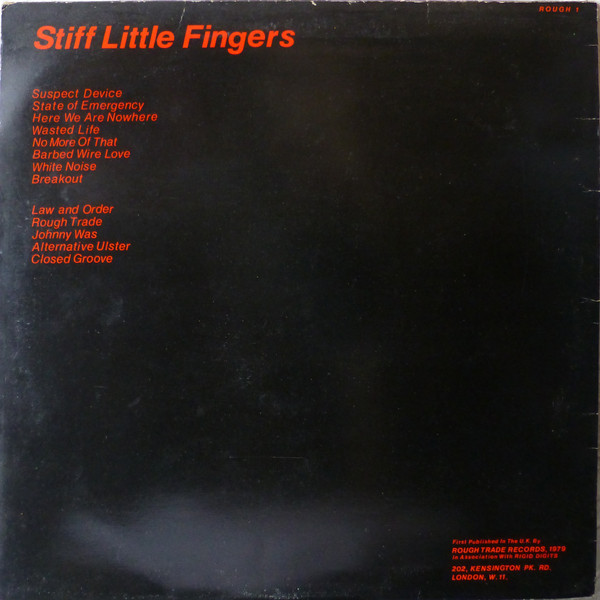 Stiff Little Fingers - Inflammable Material | Rough Trade (ROUGH 1) - 2
