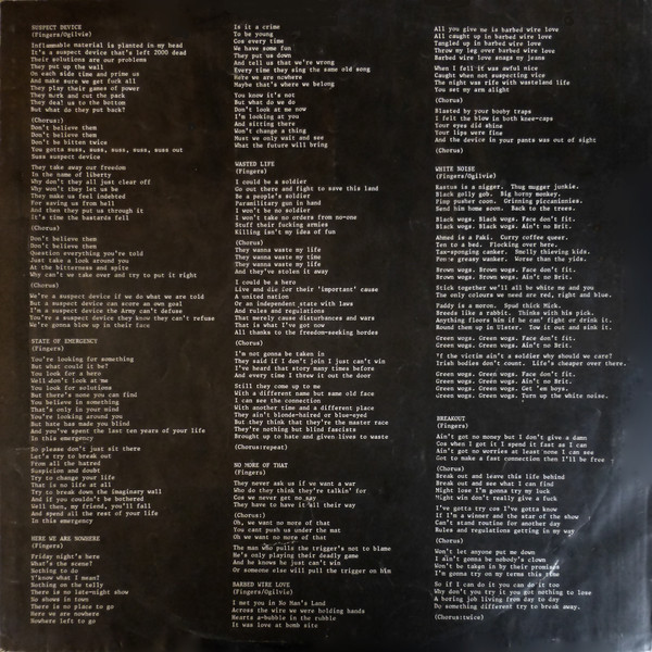 Stiff Little Fingers - Inflammable Material | Rough Trade (ROUGH 1) - 4