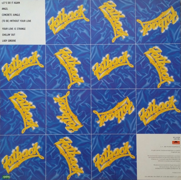 The Fatback Band - 14 Karat | Spring Records (SP-1-6729) - 2 The Fatback Band - 14 Karat | Spring Records (SP-1-6729) - 2