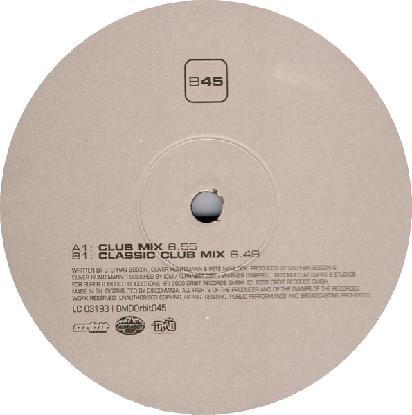 KayCee - Escape² | Orbit Records (DMDOrbit045) - 3