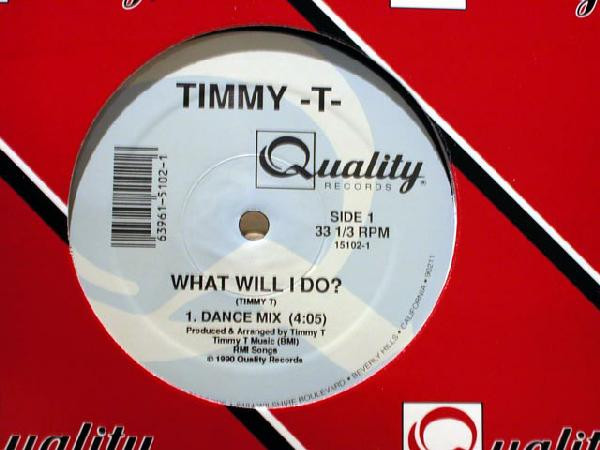 Timmy T - What Will I Do? | Quality Records (15102-1) - 2
