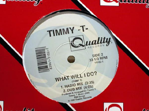 Timmy T - What Will I Do? | Quality Records (15102-1) - 3