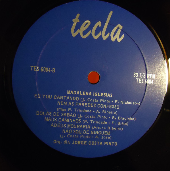 Madalena Iglésias - Madalena Iglésias | Tecla (TES 6004) - 3