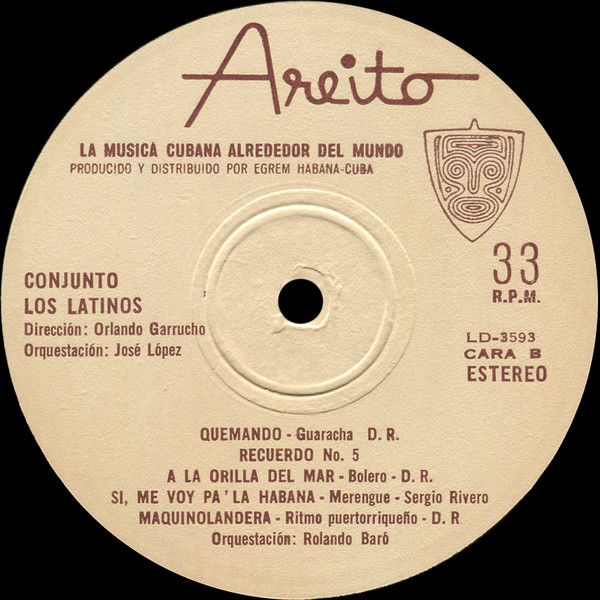 Conjunto Los Latinos - Los Latinos | Areito (LD-3593) - 4