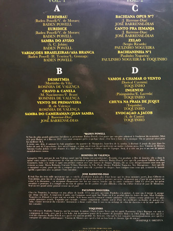 Baden Powell , Rosinha de Valença , José Barrense-Dias , Paulinho Nogueira & Toquinho - Guitares Du Bresil | Sigla (6P-032 1-2) - 2