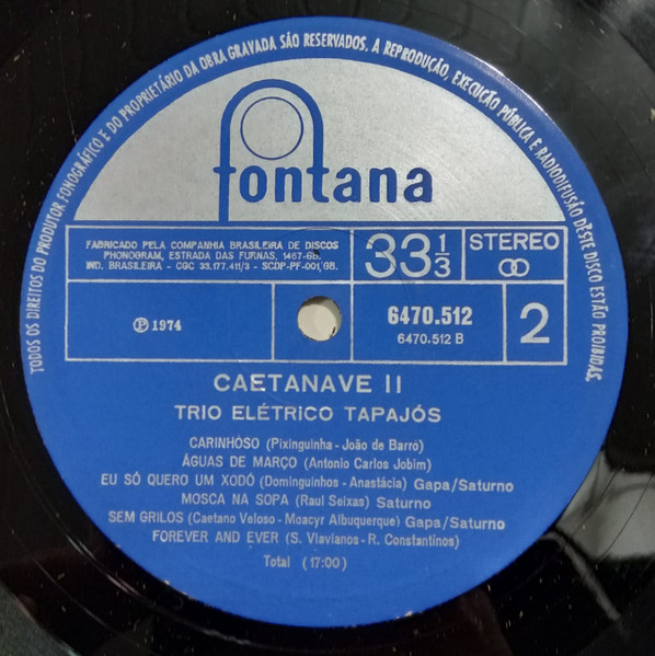 Trio Elétrico Tapajós - Caetanave 2 | Fontana (6470512) - 4