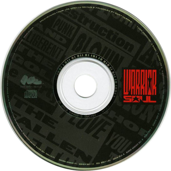 Warrior Soul - Salutations From The Ghetto Nation | DGC (DGCD-24488) - 3