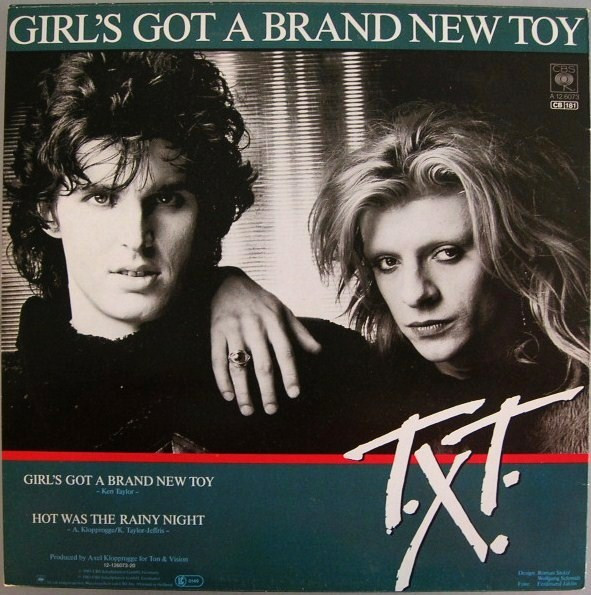 T.X.T. - Girl's Got A Brand New Toy (Extraordinary D.J.-Mix) | CBS (A 12.6073) - 2
