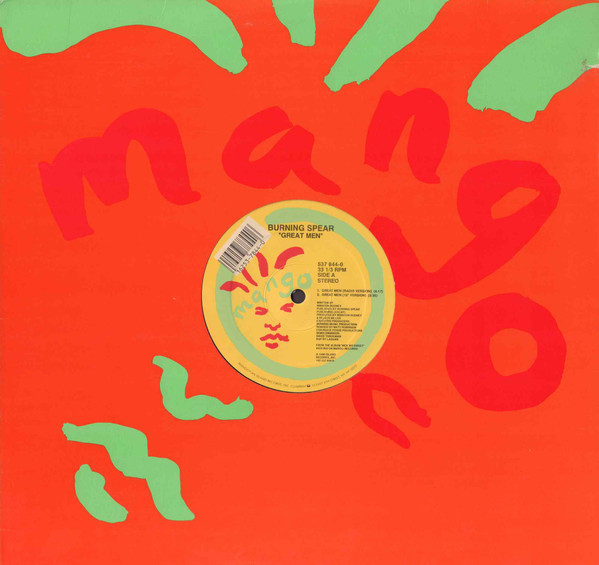 Burning Spear - Great Men | Mango (537 844-0) - 3 Burning Spear - Great Men | Mango (537 844-0) - 3