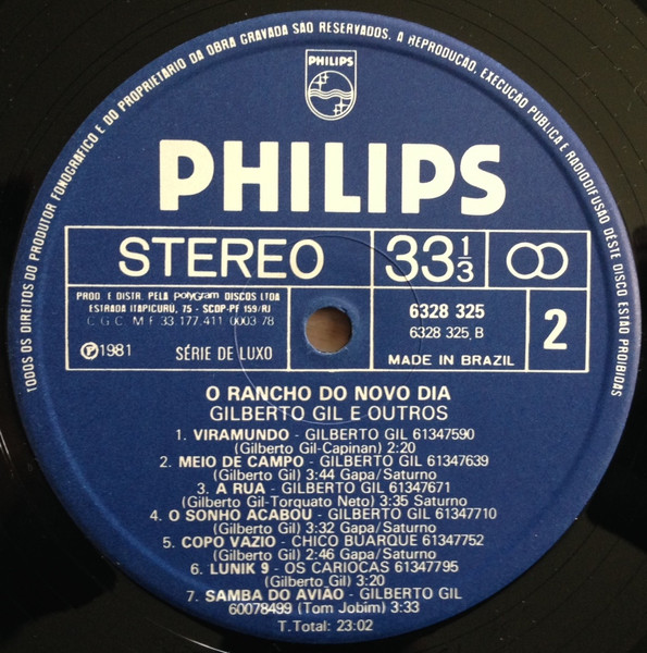 Gilberto Gil - O Cordão Da Liberdade | Philips (6328 325) - 4