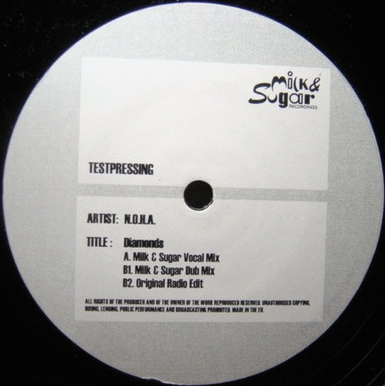 N.O.H.A. - Diamonds | Milk & Sugar Recordings (MSRM 2002/04)