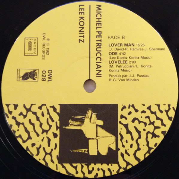 Lee Konitz , Michel Petrucciani - Toot Sweet | Owl Records (OWL 028) - 4 Lee Konitz , Michel Petrucciani - Toot Sweet | Owl Records (OWL 028) - 4