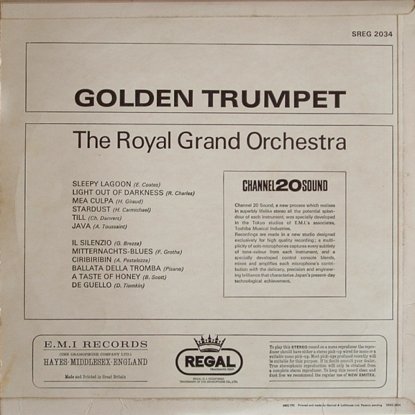 The Royal Grand Orchestra - Golden Trumpet | Regal (SREG 2034) - 2