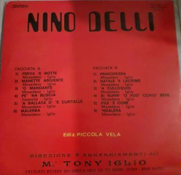 Nino Delli - Nino Delli | Presence Record (PPP 13) - 2 Nino Delli - Nino Delli | Presence Record (PPP 13) - 2