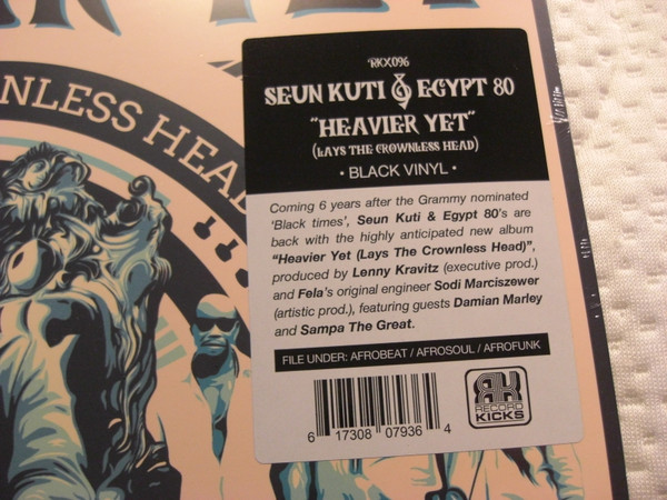 Seun Kuti + Egypt 80 - Heavier Yet (Lays The Crownless Head) | Record Kicks (RKX096) - 3