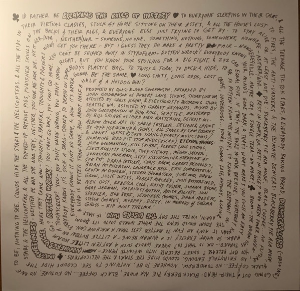 Quasi - Breaking The Balls Of History | Sub Pop (SP 1528) - 4 Quasi - Breaking The Balls Of History | Sub Pop (SP 1528) - 4