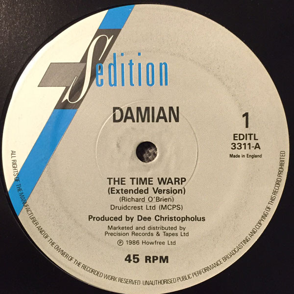 Damian - The Time Warp | Sedition (EDITL 3311) - main