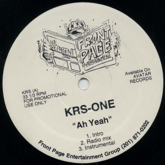 KRS-One - Ah Yeah | Front Page Entertainment (KRS)