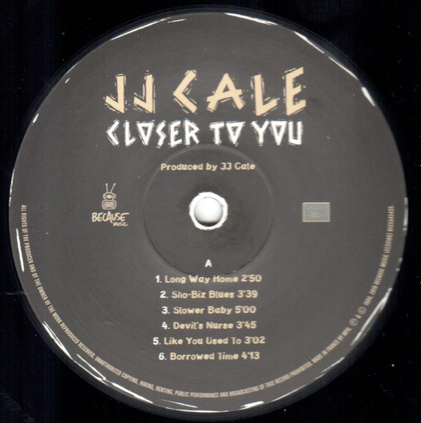 J.J. Cale - Closer To You | Because Music (BEC5543433) - 3 J.J. Cale - Closer To You | Because Music (BEC5543433) - 3