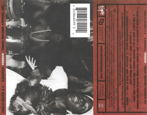 D'Angelo - Voodoo | Virgin (7243 8 48499 2 4) - 2 D'Angelo - Voodoo | Virgin (7243 8 48499 2 4) - 2