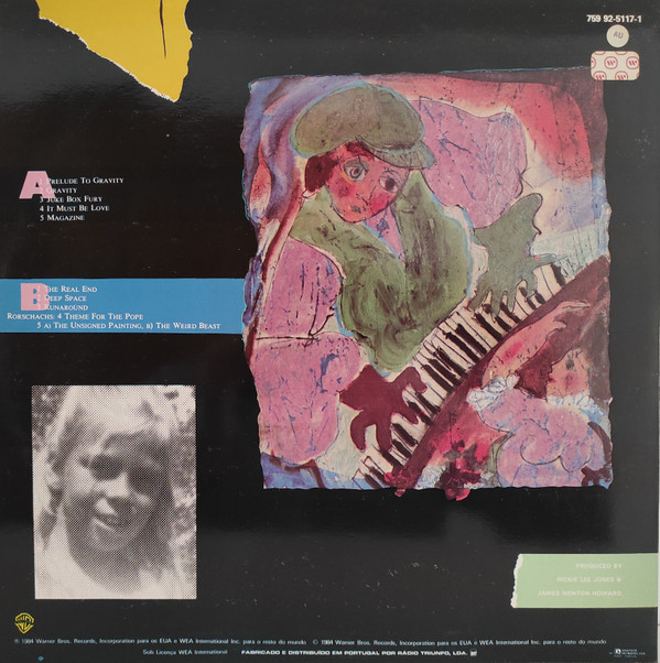 Rickie Lee Jones - The Magazine | Warner Bros. Records (759 92-5117-1) - 2
