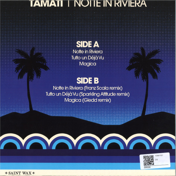 Tamati - Notte In Riviera | Saint Wax (SW008) - 2